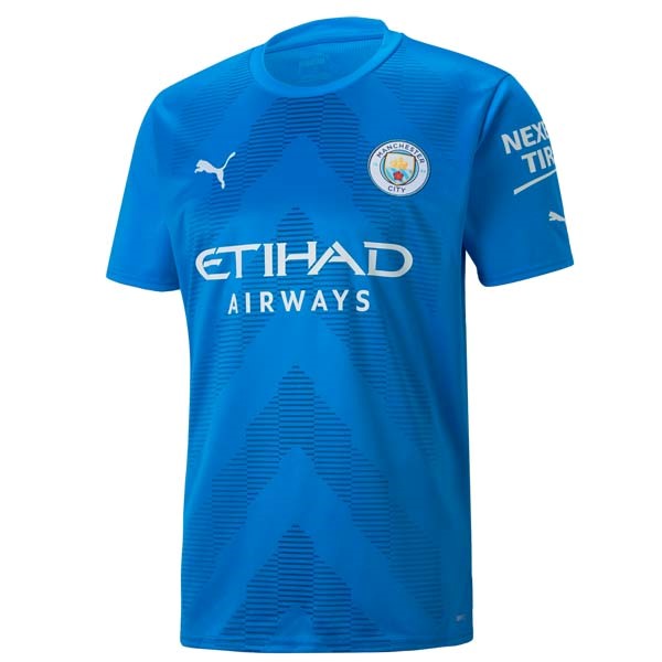 Tailandia Camiseta Manchester City Portero 2022/23 Azul